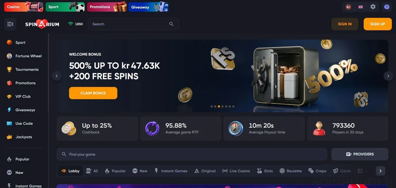 Spinarium Casino Casino